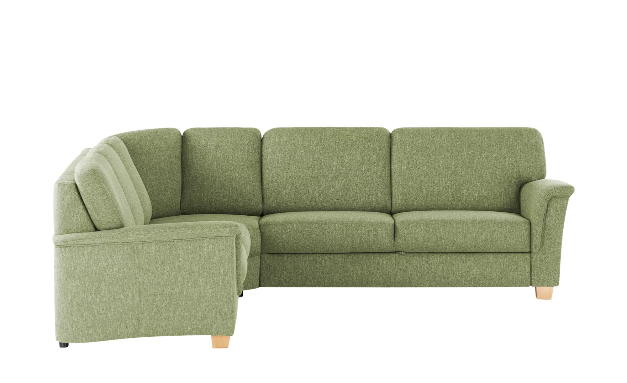 smart Ecksofa  Valencia ¦ grün ¦ Maße (cm): B: 242 H: 90 T: 272 Polstermöbe günstig online kaufen