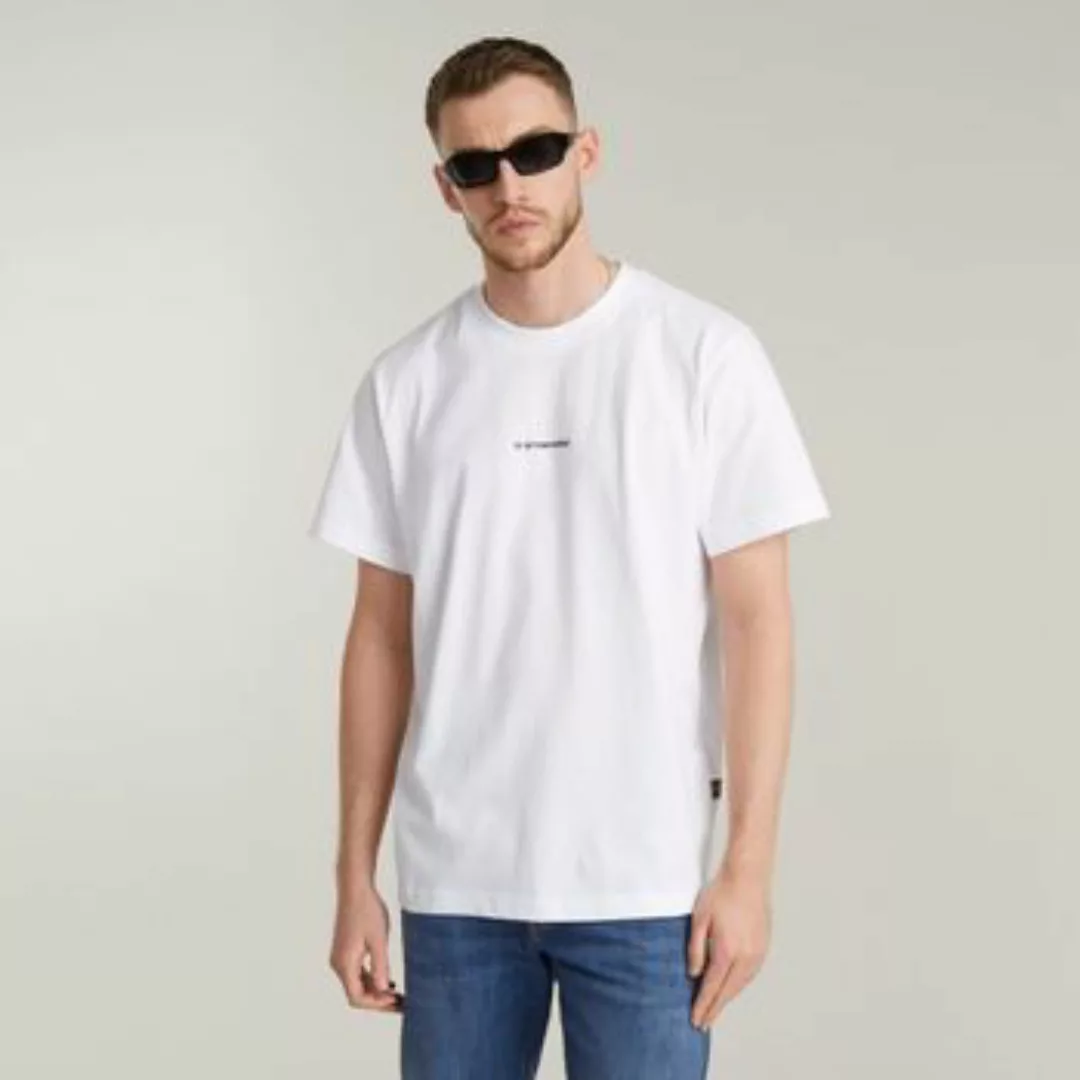 G-Star Raw  T-Shirts & Poloshirts D25677-C336 CENTER CHEST-110 WHITE günstig online kaufen