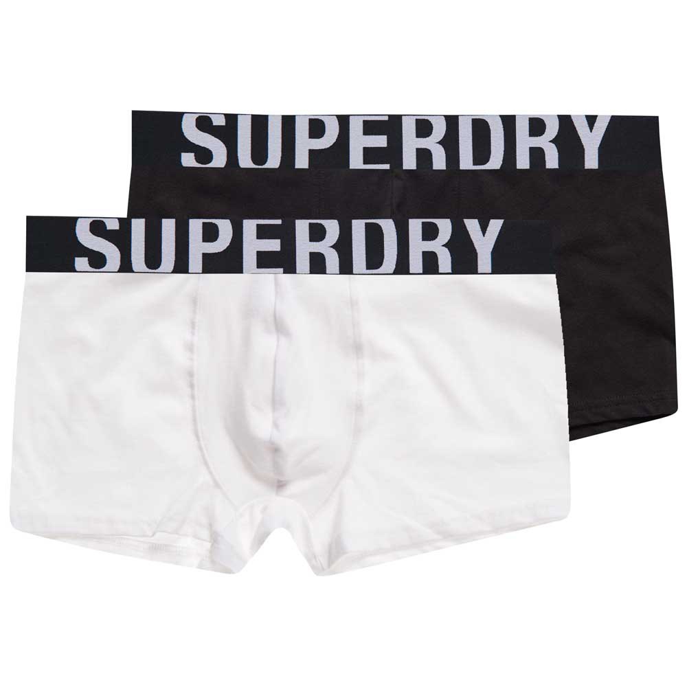 Superdry 2-er Set Trunks Schwarz Weiß günstig online kaufen