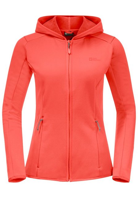 Jack Wolfskin Fleecejacke "BAISELBERG HOODED FZ W", mit Kapuze günstig online kaufen