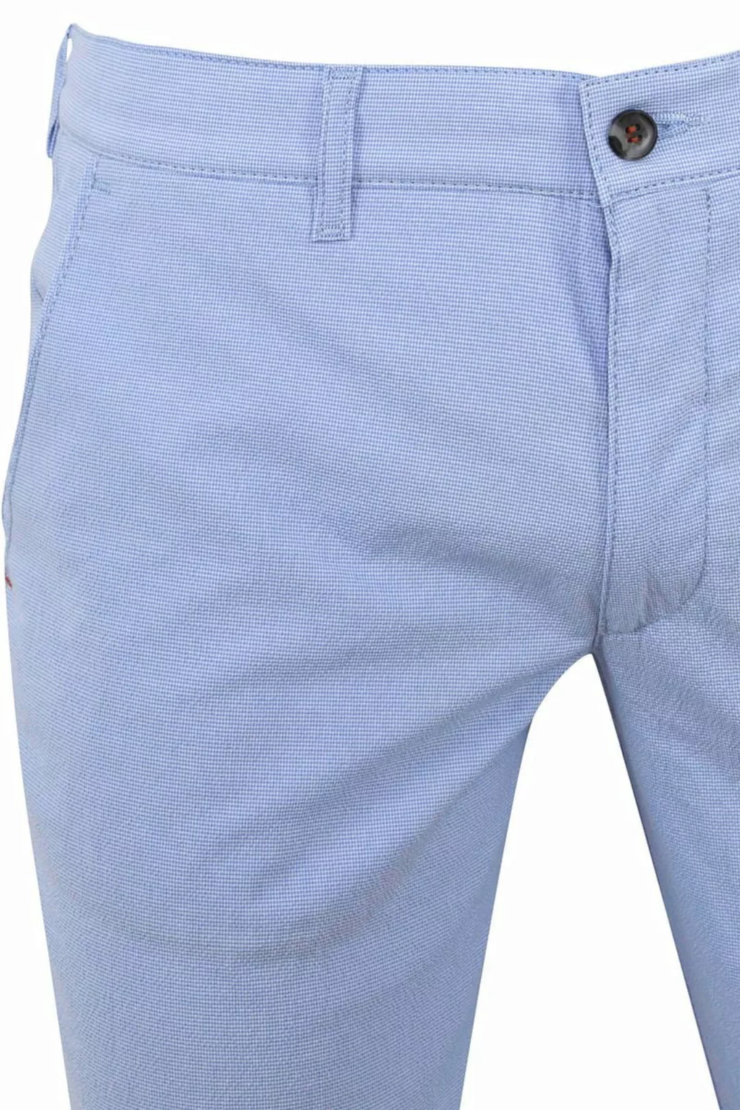 Suitable Chino Pico Kariert Hellblau - Größe 56 günstig online kaufen