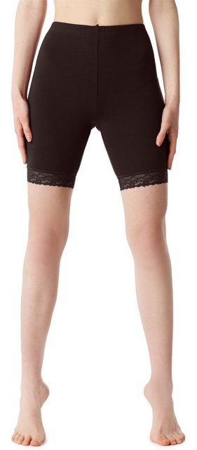 Bellivalini Leggings Damen Shorts aus Viskose BLV50-216 (1-tlg) mit Spitze günstig online kaufen