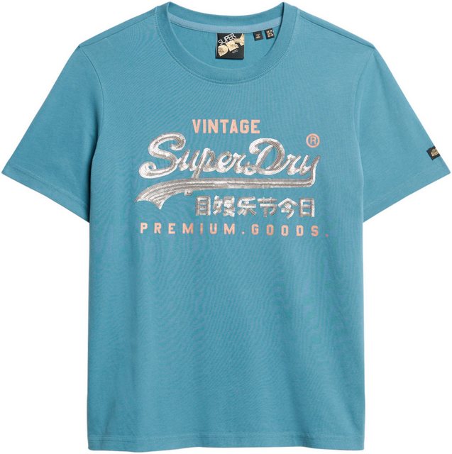 Superdry Print-Shirt EMBELLISHED VL GRAPHIC T SHIRT günstig online kaufen