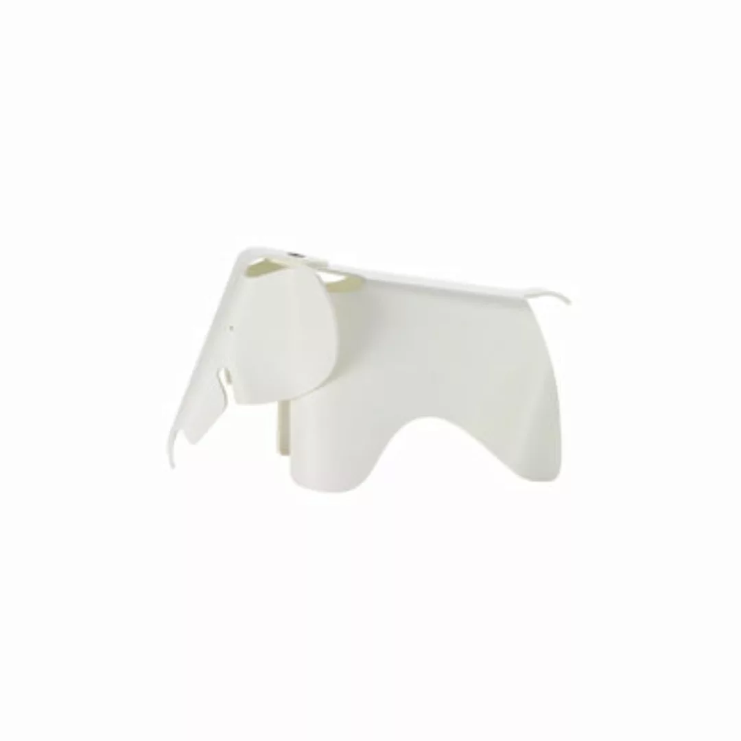 Dekoration Eames Elephant plastikmaterial weiß / Small (1945) - L 39 cm / P günstig online kaufen