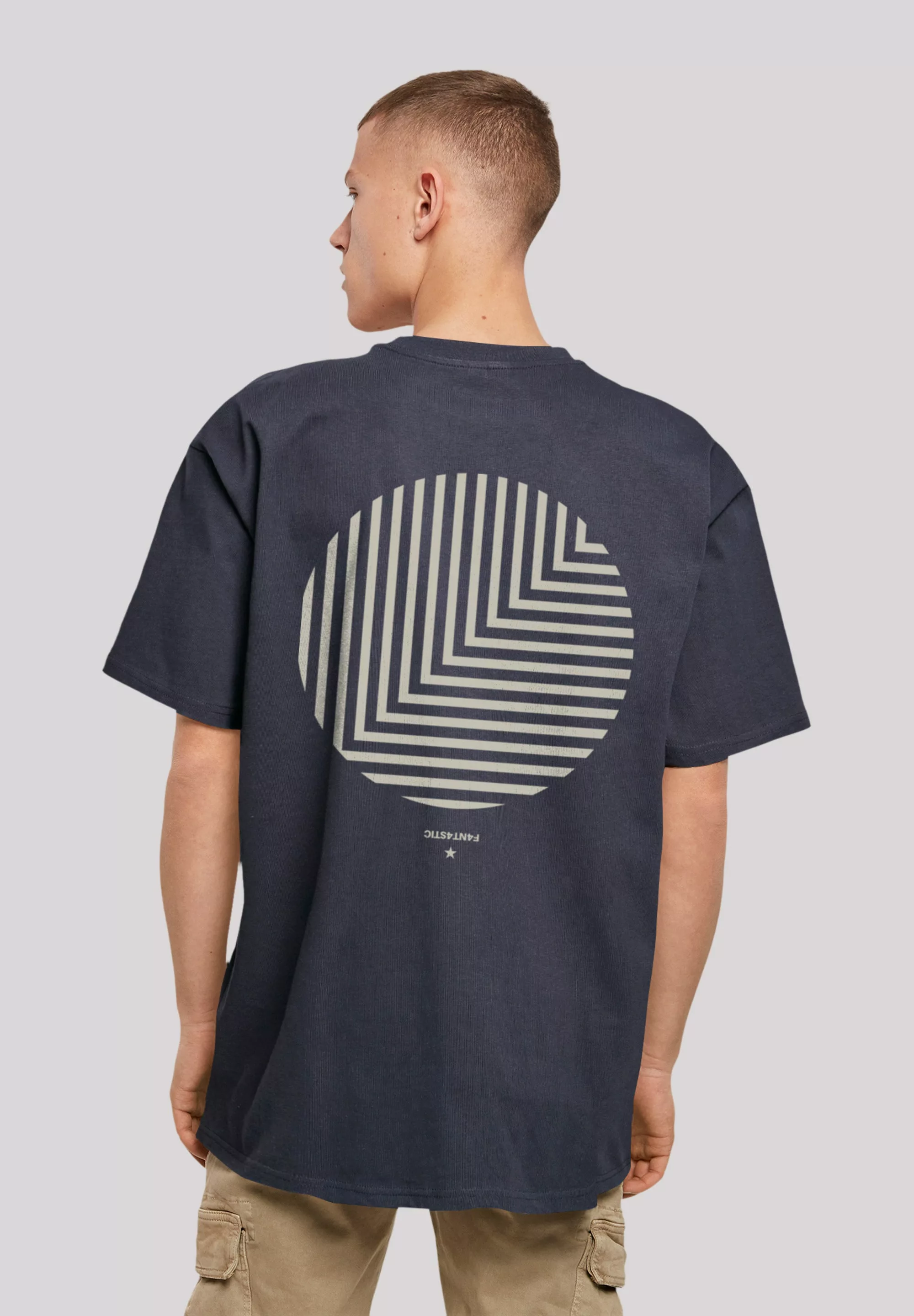 F4NT4STIC T-Shirt "Geometrics Grau", Print günstig online kaufen