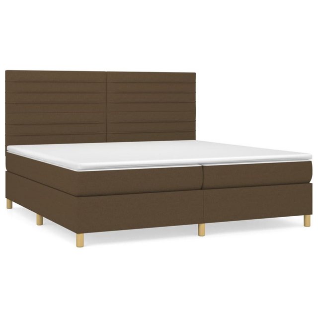 vidaXL Boxspringbett Bett Boxspringbett mit Matratze Stoff (200 x 200 cm, B günstig online kaufen