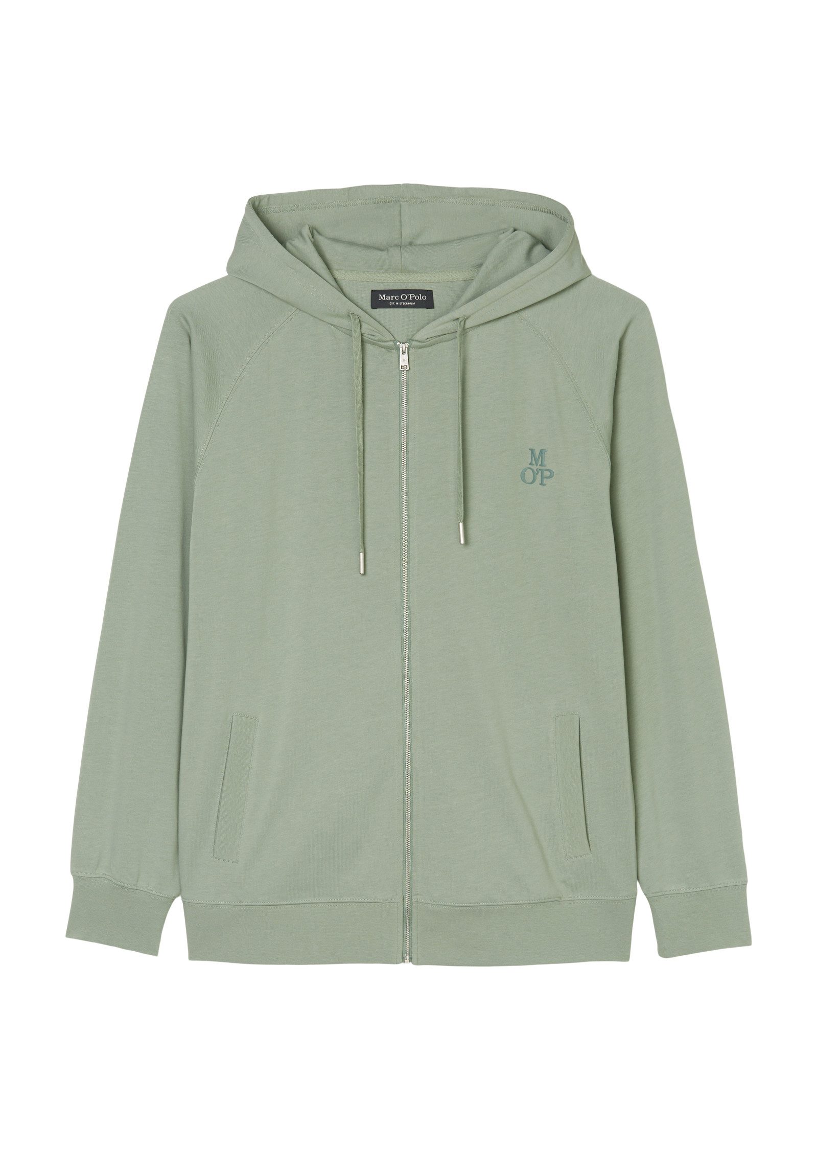 Marc O'Polo Sweatjacke mit großzügiger Kapuze günstig online kaufen