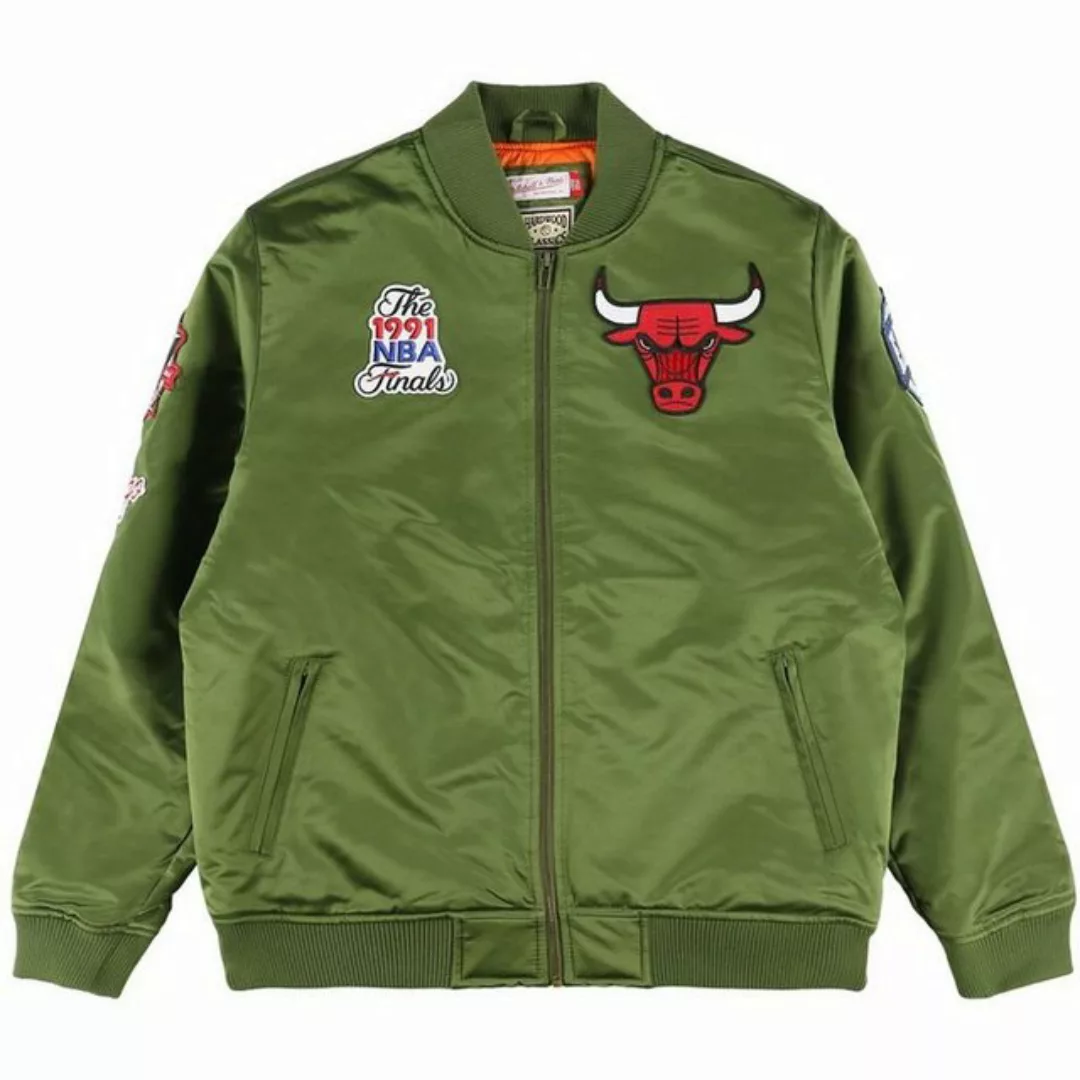 Mitchell & Ness Bomberjacke Satin FLIGHT Chicago Bulls günstig online kaufen