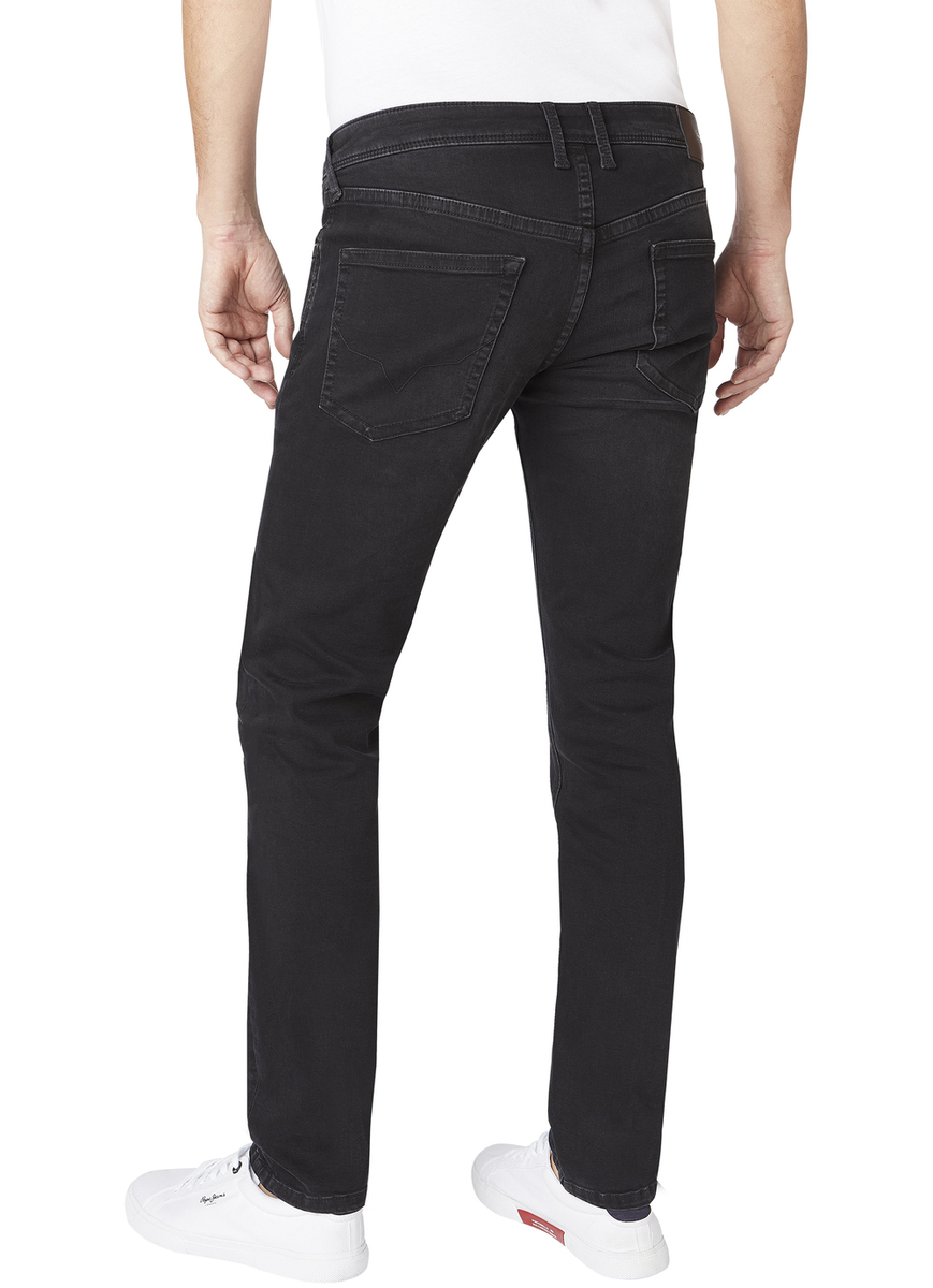 Pepe Jeans Herren Jeans Hatch - Slim Fit - Schwarz - Black Denim günstig online kaufen