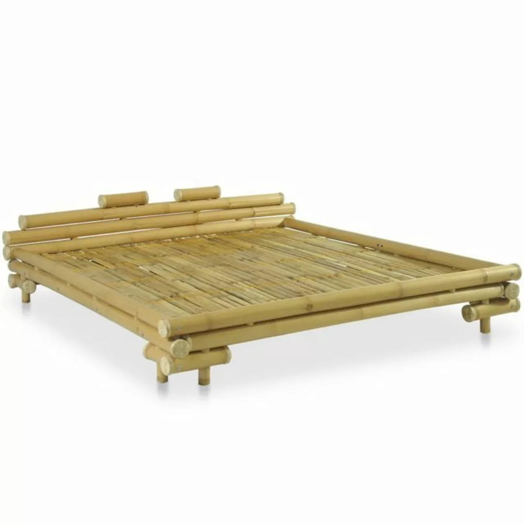 furnicato Bett Bettgestell Bambus 180×200 cm günstig online kaufen
