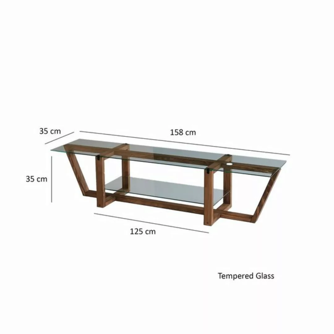 Skye Decor TV-Schrank Schränke, 35x158x35 cm, 100% getempertes Glas günstig online kaufen