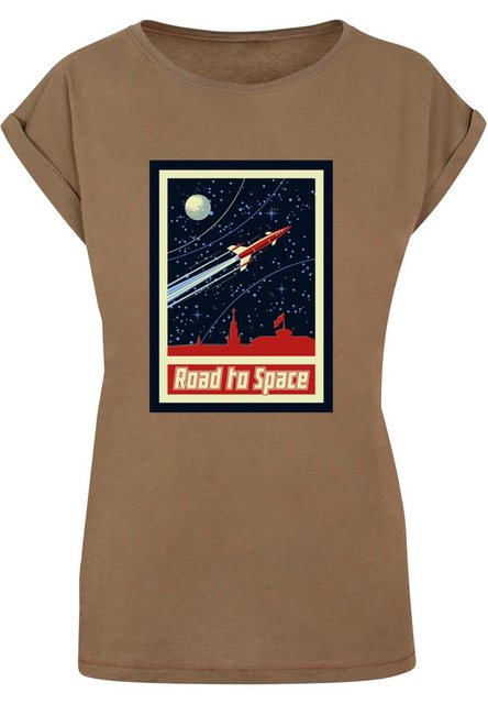 MisterTee T-Shirt MisterTee Damen Ladies Road To Space Box Tee (1-tlg) günstig online kaufen