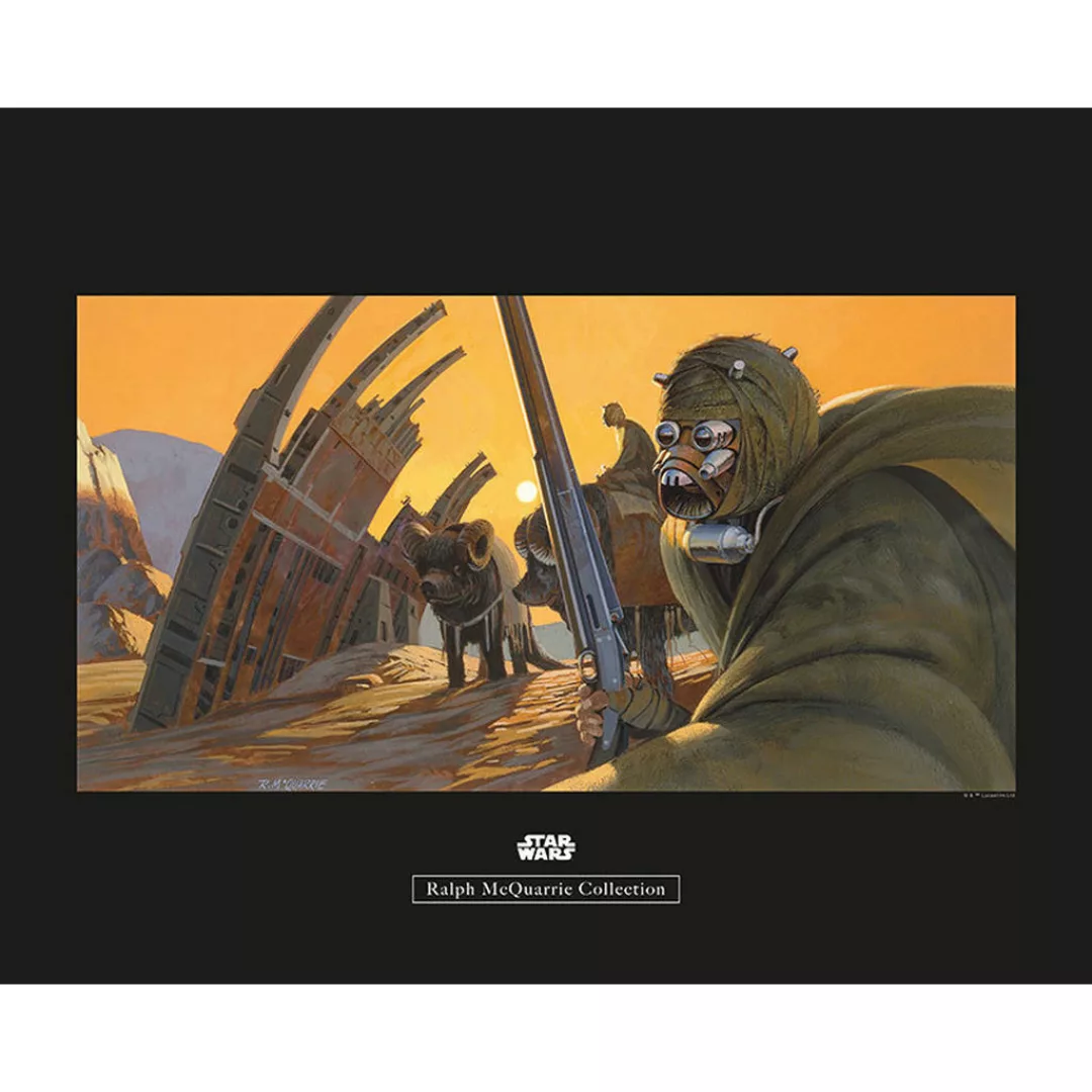 Komar Wandbild Star Wars Classic RMQ Tusken Star Wars B/L: ca. 50x40 cm günstig online kaufen