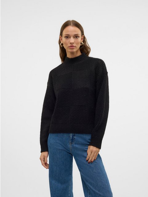 Vero Moda Strickpullover VMMOON LS HIGHNECK PULLOVER GA BF günstig online kaufen