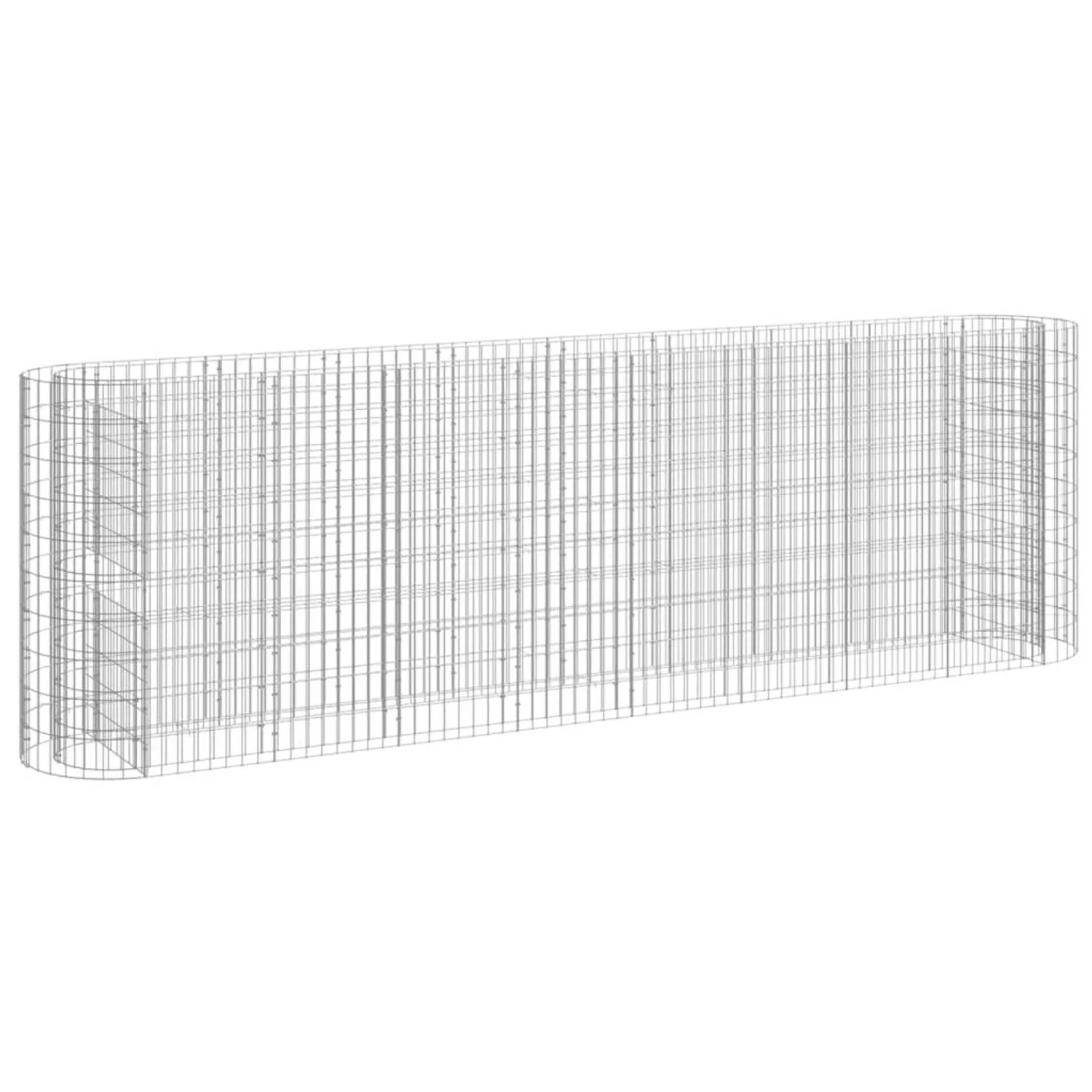 Vidaxl Gabionen-hochbeet Verzinktes Eisen 330x50x100 Cm günstig online kaufen