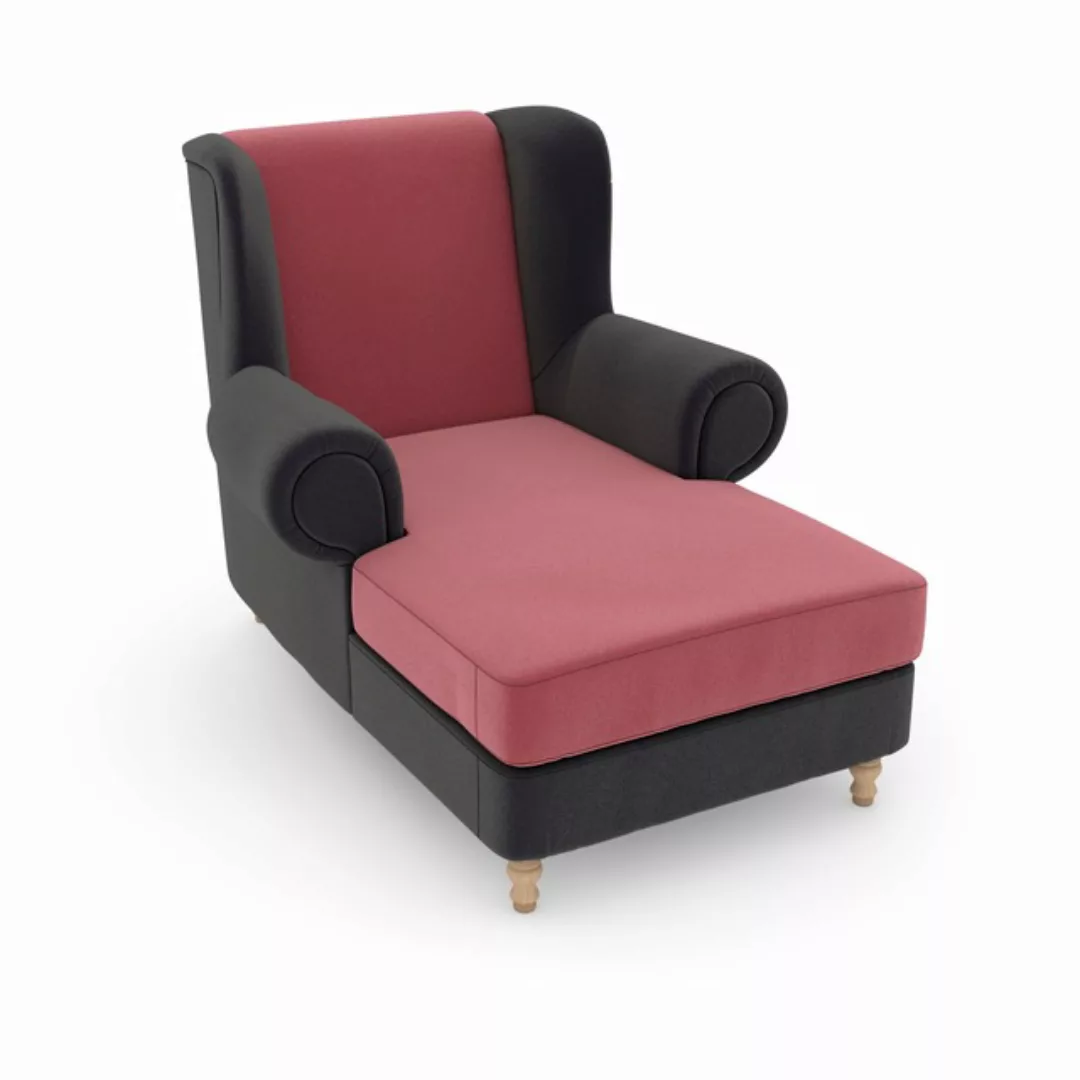 Max Winzer® Ohrensessel »Madeleine, Relaxsessel, Designsessel mit hohem Sit günstig online kaufen