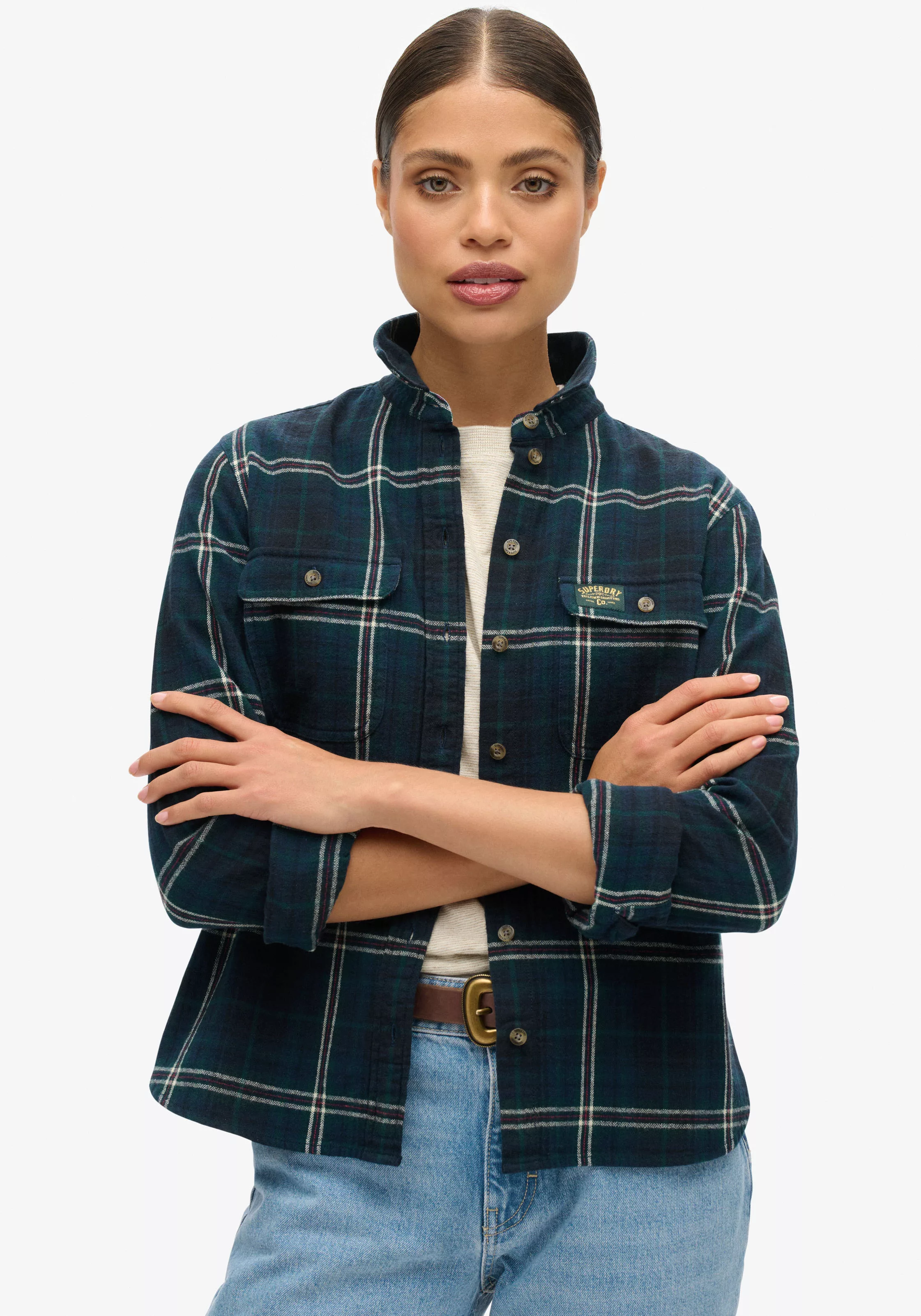 Superdry Flanellbluse "LUMBERJACK CHECK FLANNEL SHIRT" günstig online kaufen