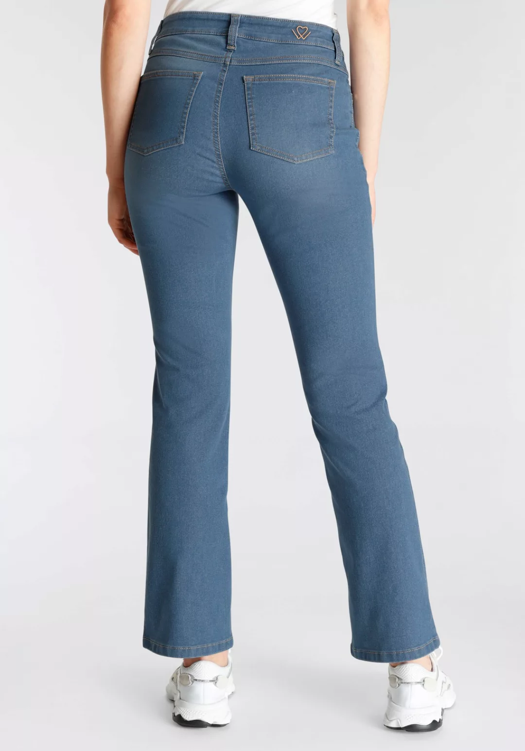 wonderjeans Bootcut-Jeans günstig online kaufen