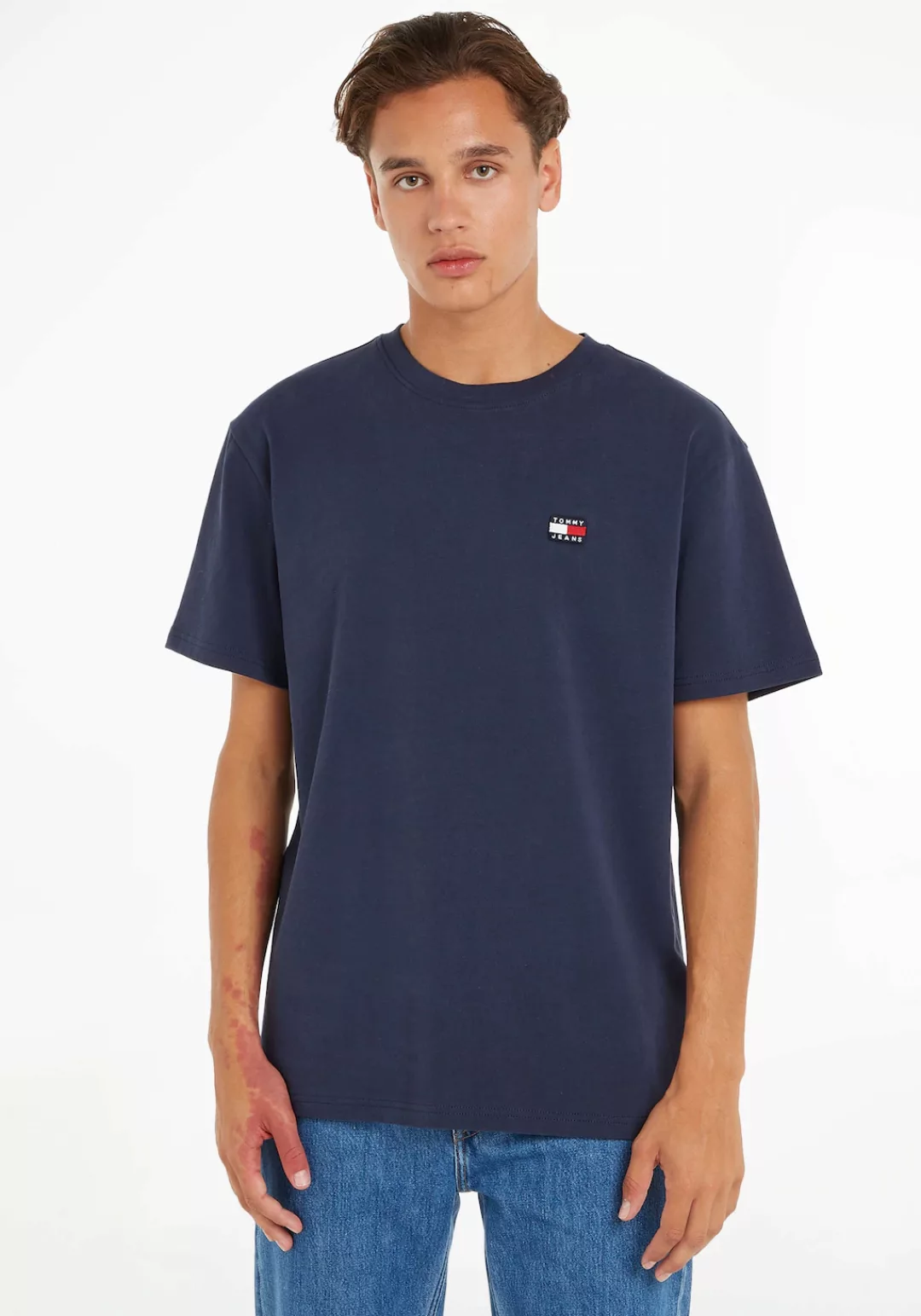 Tommy Jeans T-Shirt "TJM CLSC TOMMY XS BADGE TEE", mit Rundhalsausschnitt günstig online kaufen