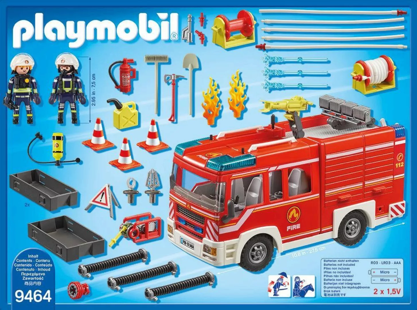 Playmobil® Feuerwehr-Rüstfahrzeug (9464), My Action Heroes günstig online kaufen