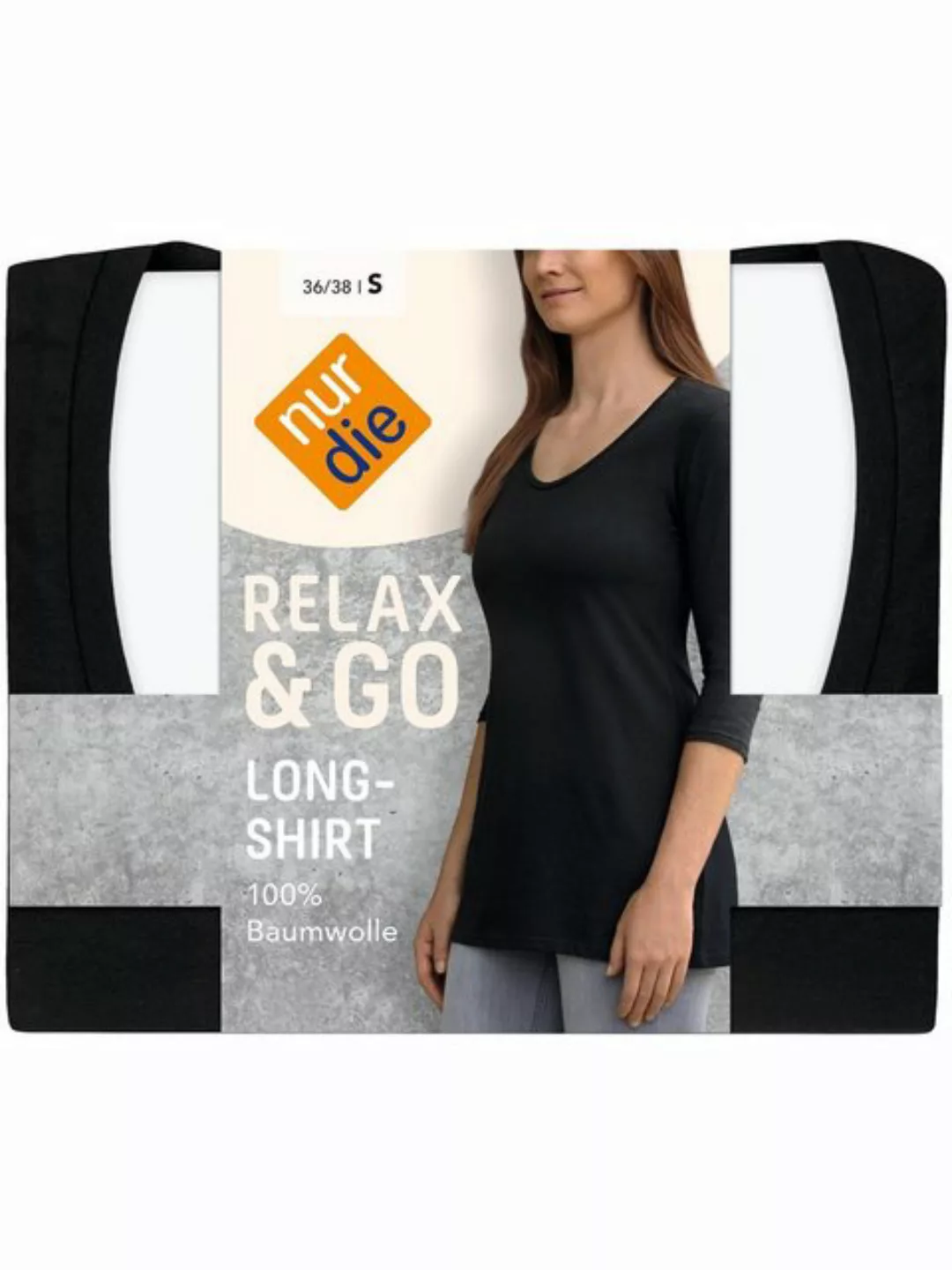 Nur Die Longshirt Relax & Go günstig online kaufen