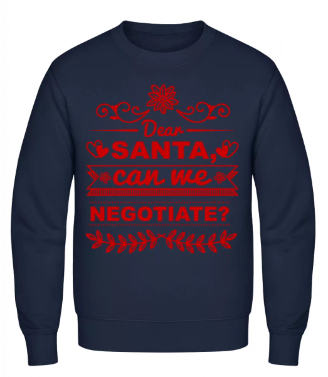 Santa Can We Negotiate? · Männer Pullover günstig online kaufen