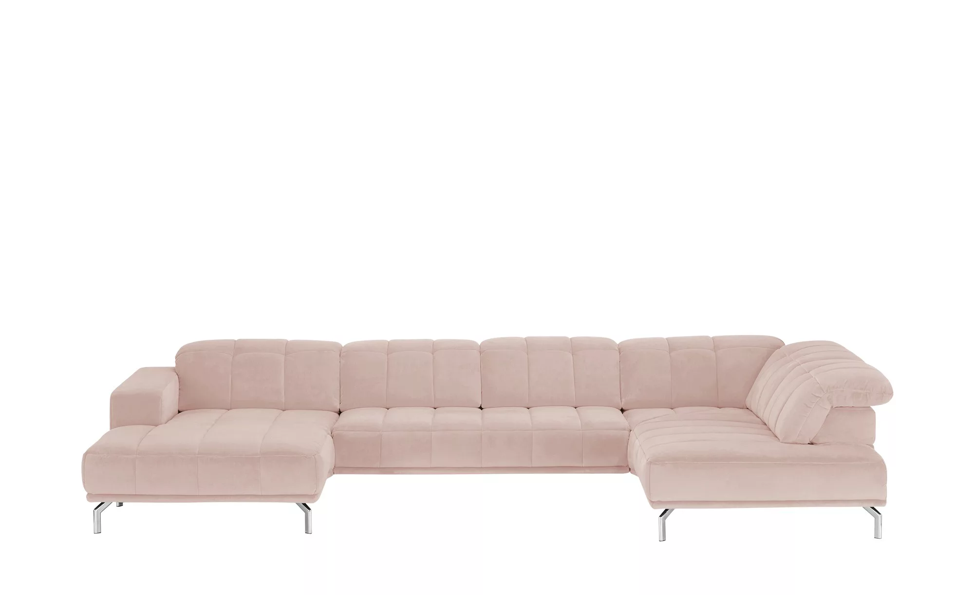 Lounge Collection Wohnlandschaft  Sarina ¦ rosa/pink ¦ Maße (cm): B: 383 H: günstig online kaufen