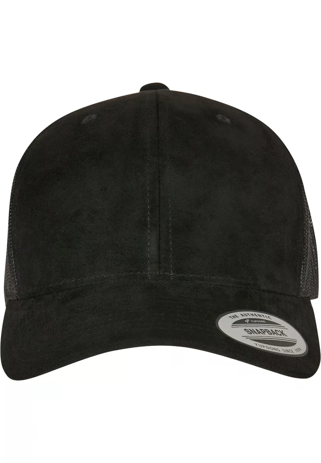 Flexfit Flex Cap "Flexfit Accessoires Suede Leather Trucker Cap" günstig online kaufen