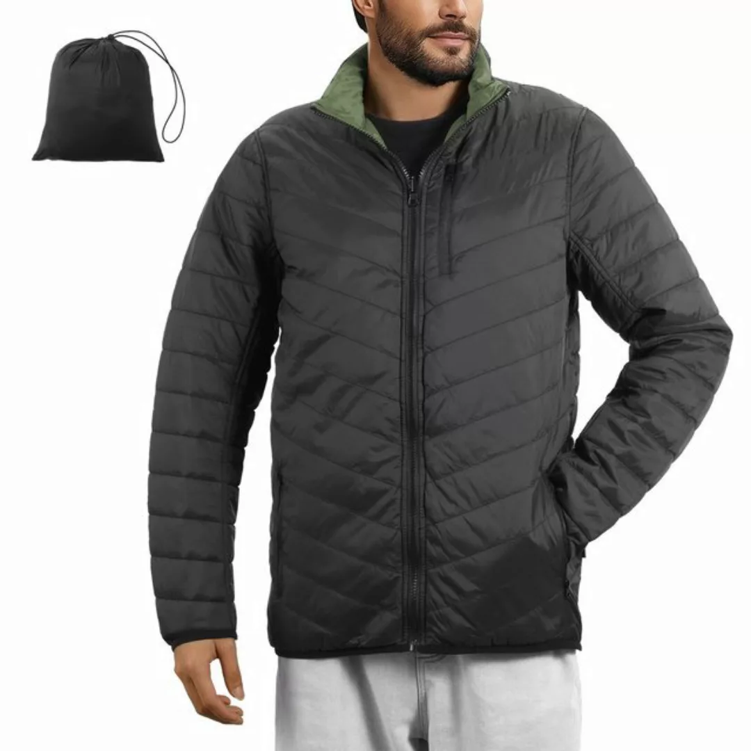 JEMIDI Daunenjacke Herren Steppjacke leicht - Puffer Jacket - Jacke XL schw günstig online kaufen