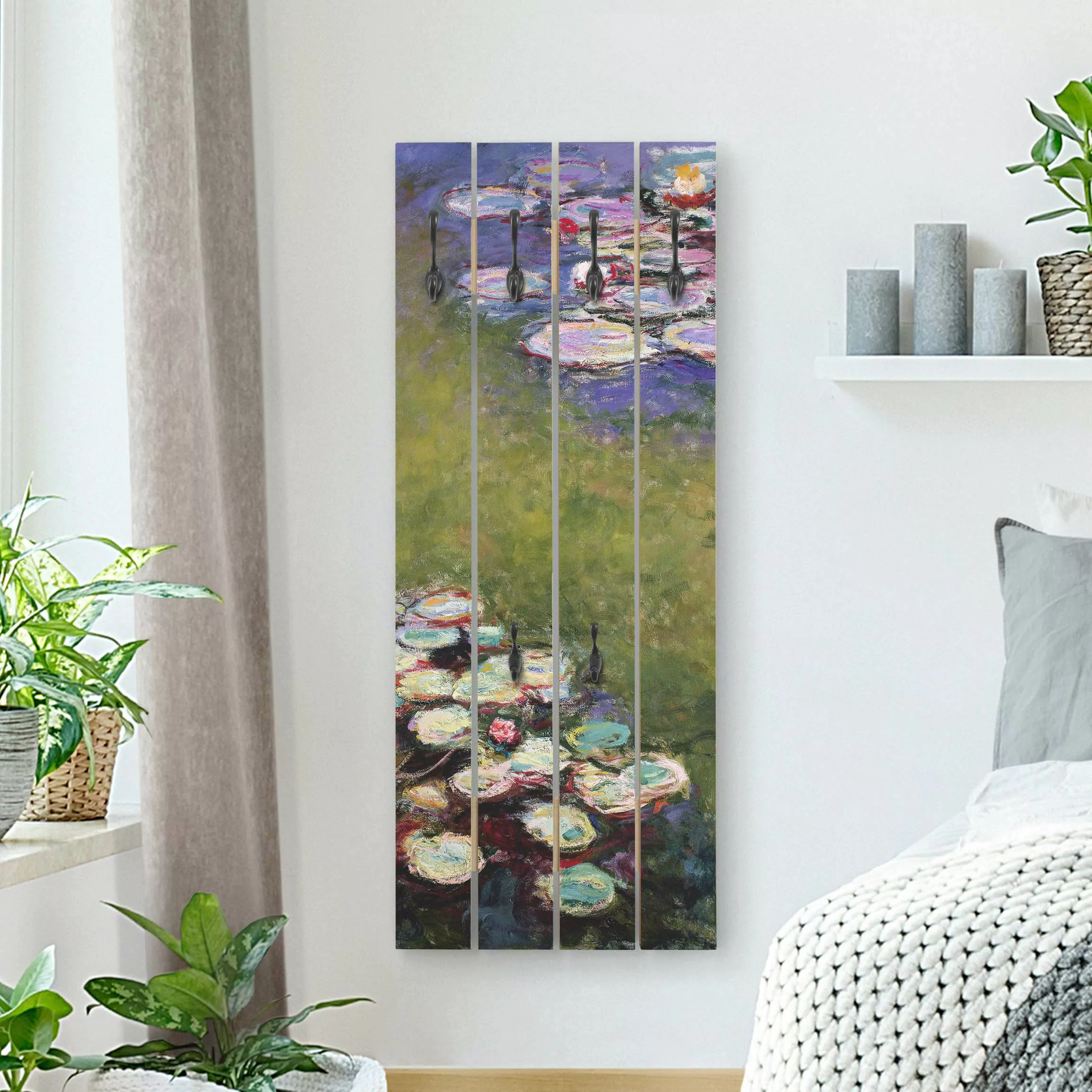 Wandgarderobe Claude Monet - Seerosen günstig online kaufen
