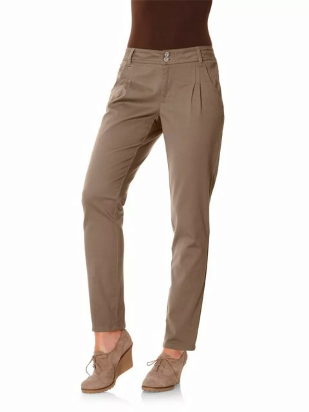 heine Jerseyhose Chinohose Innenbeinlänge ca. 79 cm günstig online kaufen