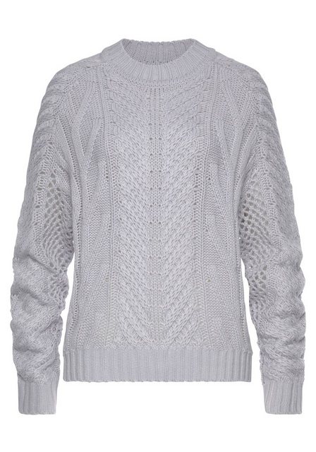 LASCANA Ajourpullover aus kuscheligem Strick, lockerer Strickpullover mit m günstig online kaufen