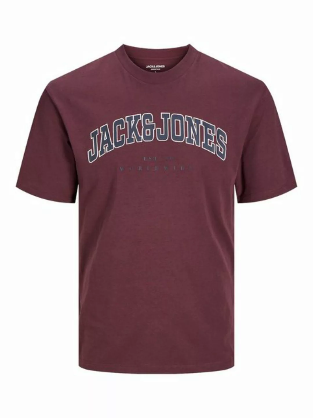 Jack & Jones Rundhalsshirt JJECALEB VARSITY TEE SS O-NECK NOOS günstig online kaufen