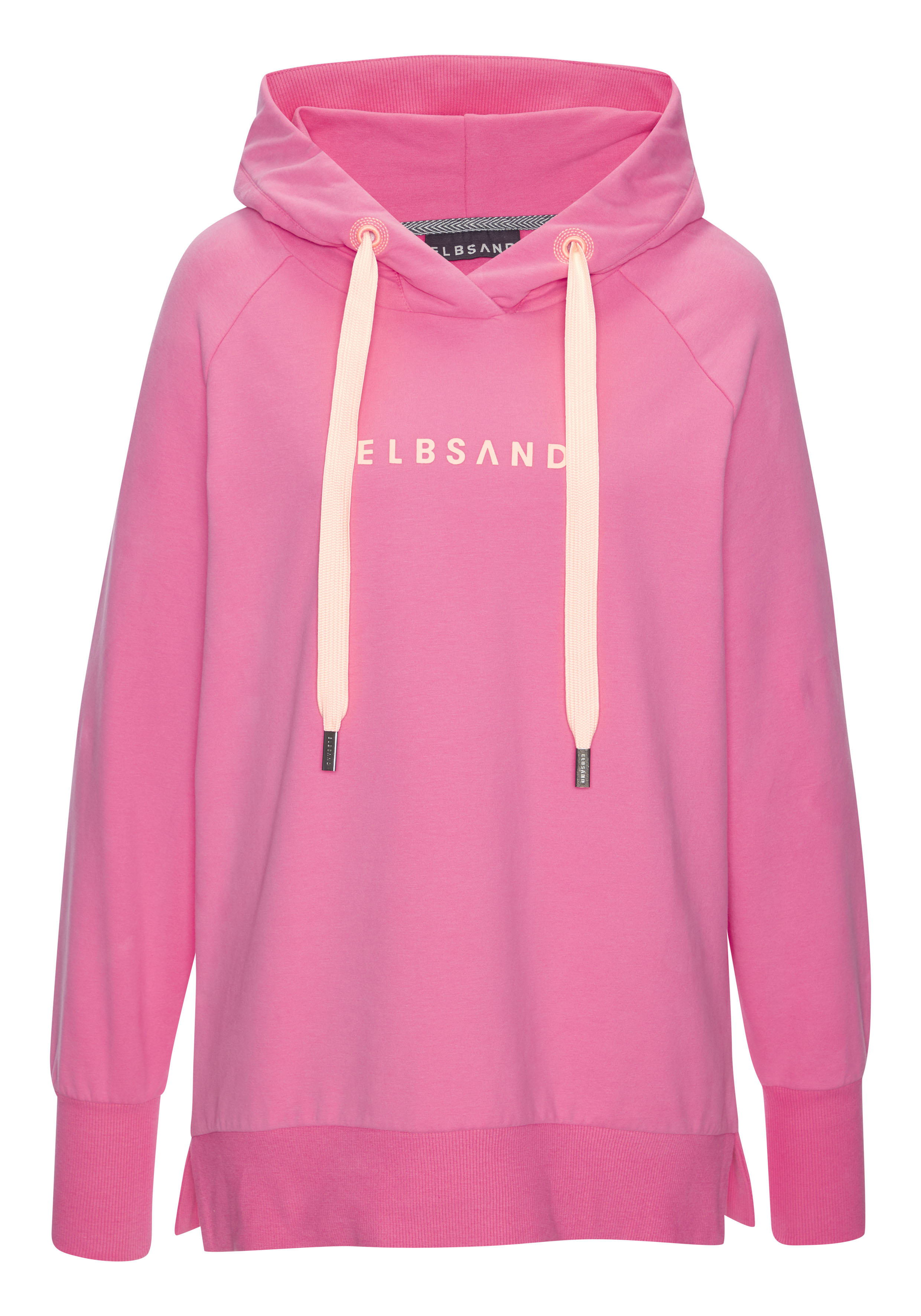 Elbsand Kapuzensweatshirt "Svana", mit Logoprint, bequemer Hoodie, seitlich günstig online kaufen