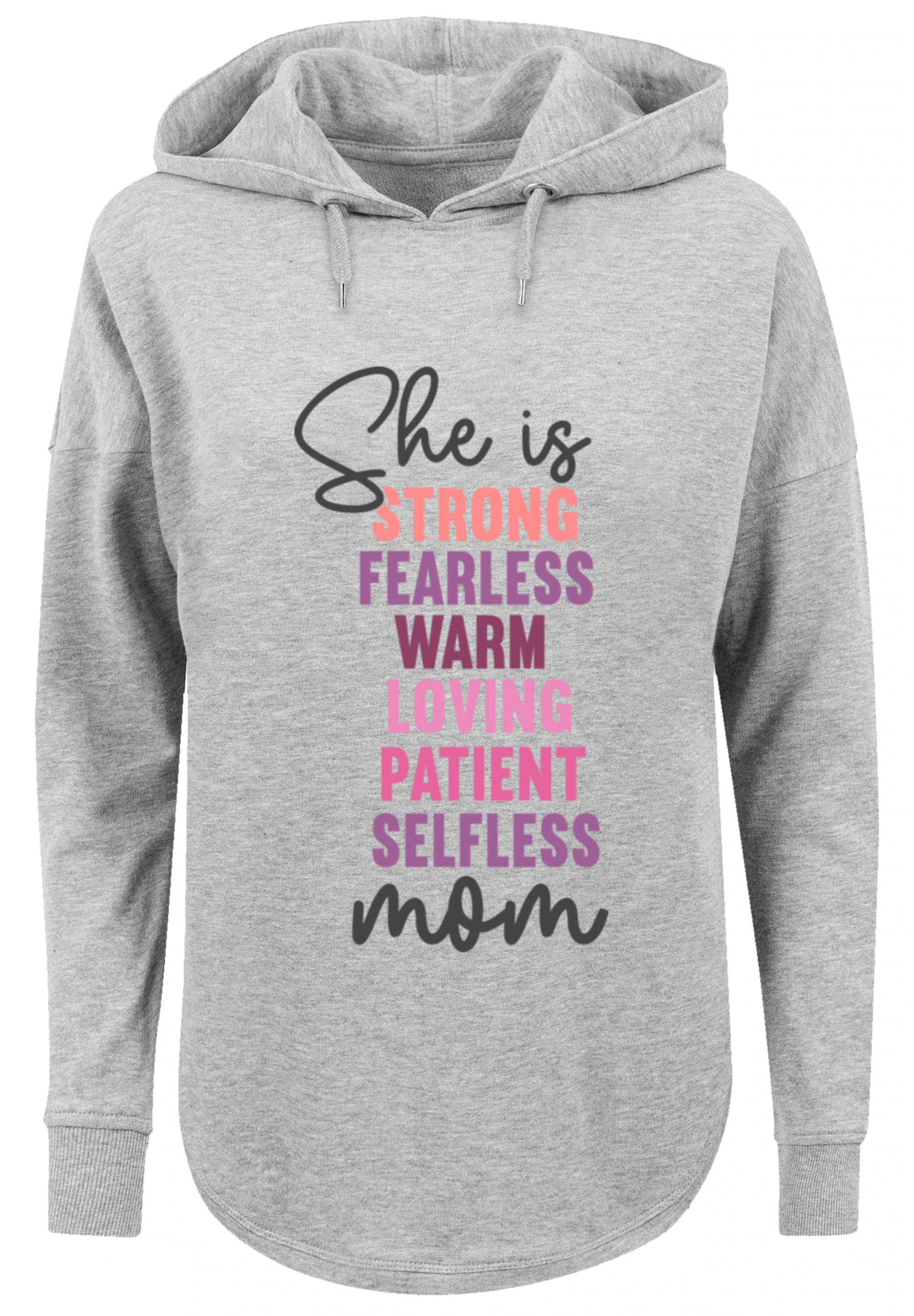 F4NT4STIC Kapuzenpullover "Mothers Day Strong & Fearless Mom Inspirational günstig online kaufen