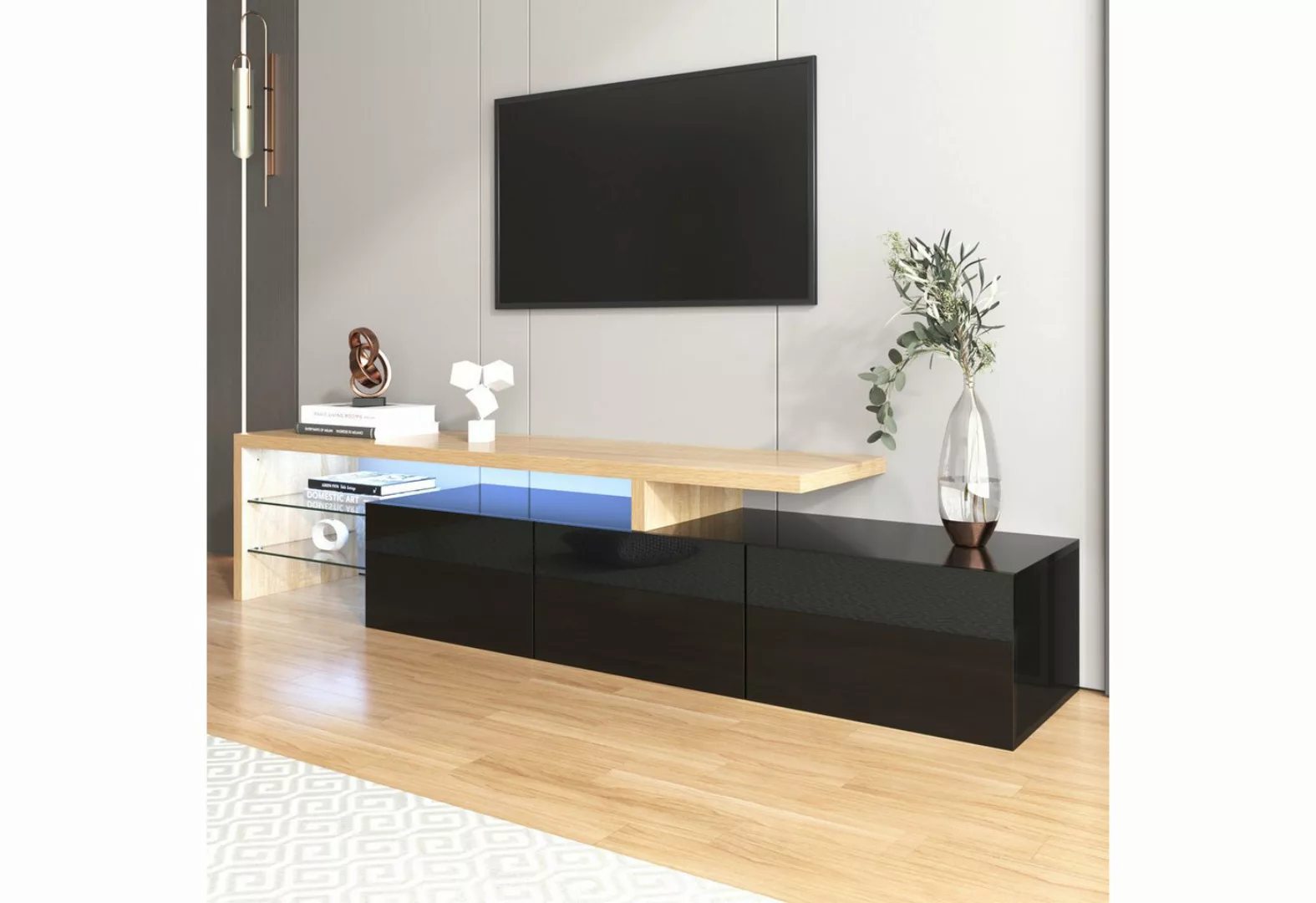 Fine Life Pro TV-Schrank Modernes TV-Schrank mit hochwertiger (Elegantes De günstig online kaufen