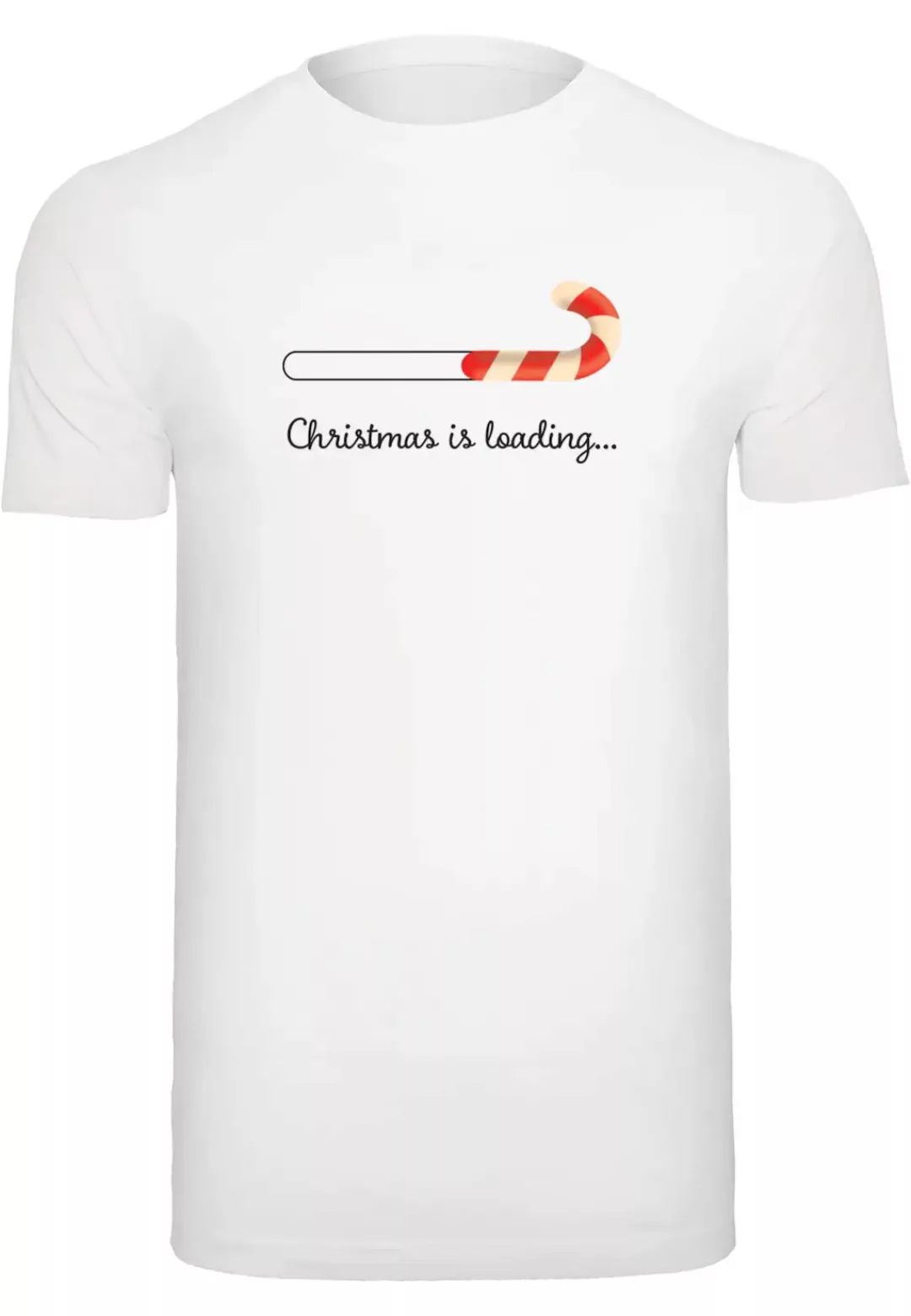 Merchcode T-Shirt "Merchcode Herren Christmas Loading T-Shirt Round Neck" günstig online kaufen