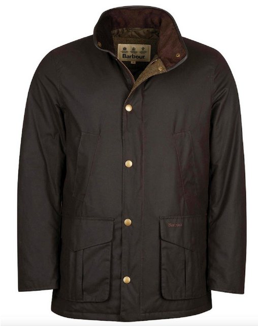 Barbour Outdoorjacke BARBOUR Hereford Wax Jacke Rustic günstig online kaufen