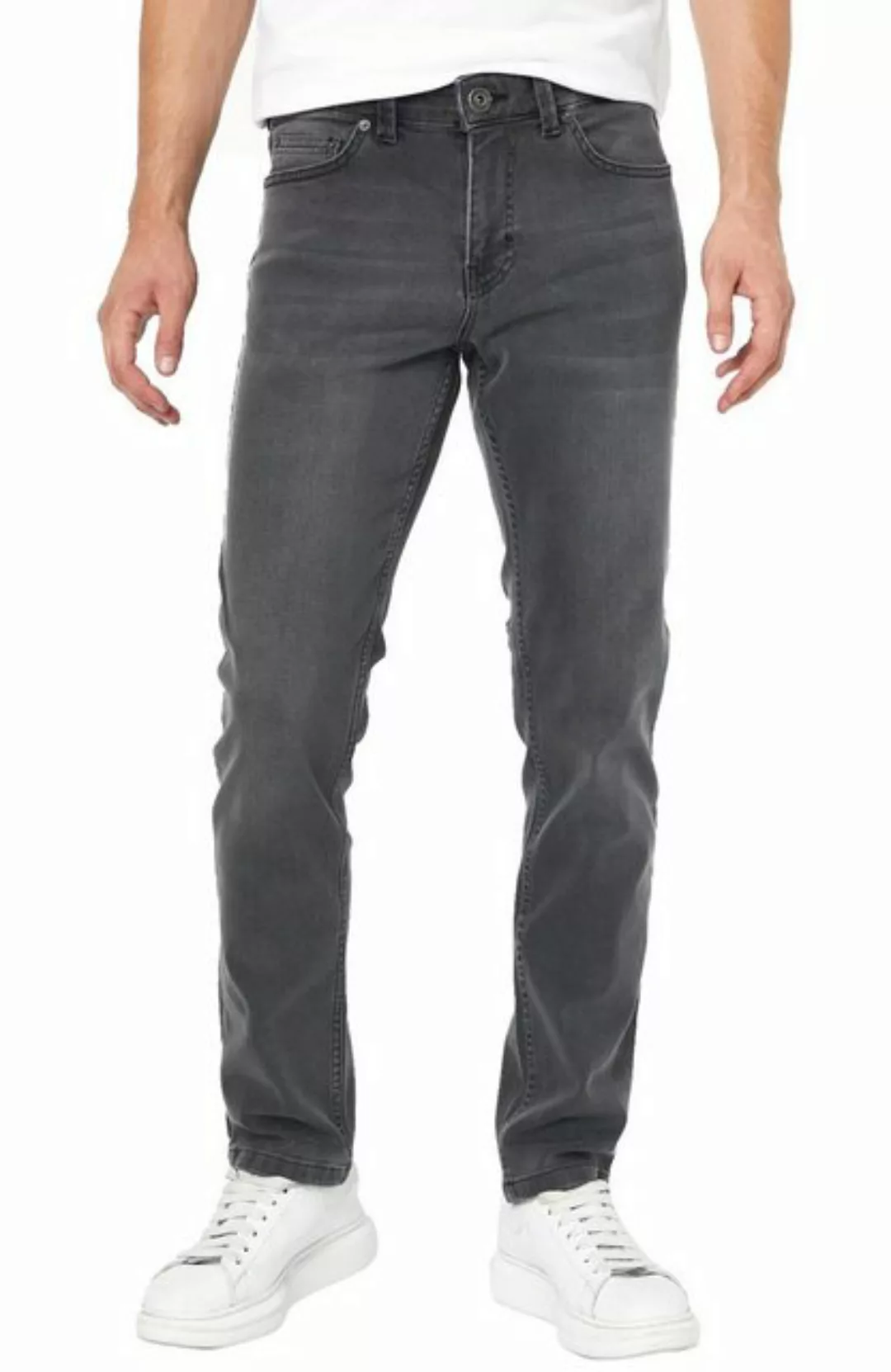 Smith & Solo Slim-fit-Jeans Jeans Herren 5-Pocket Design, Schmale Jeans, Sl günstig online kaufen