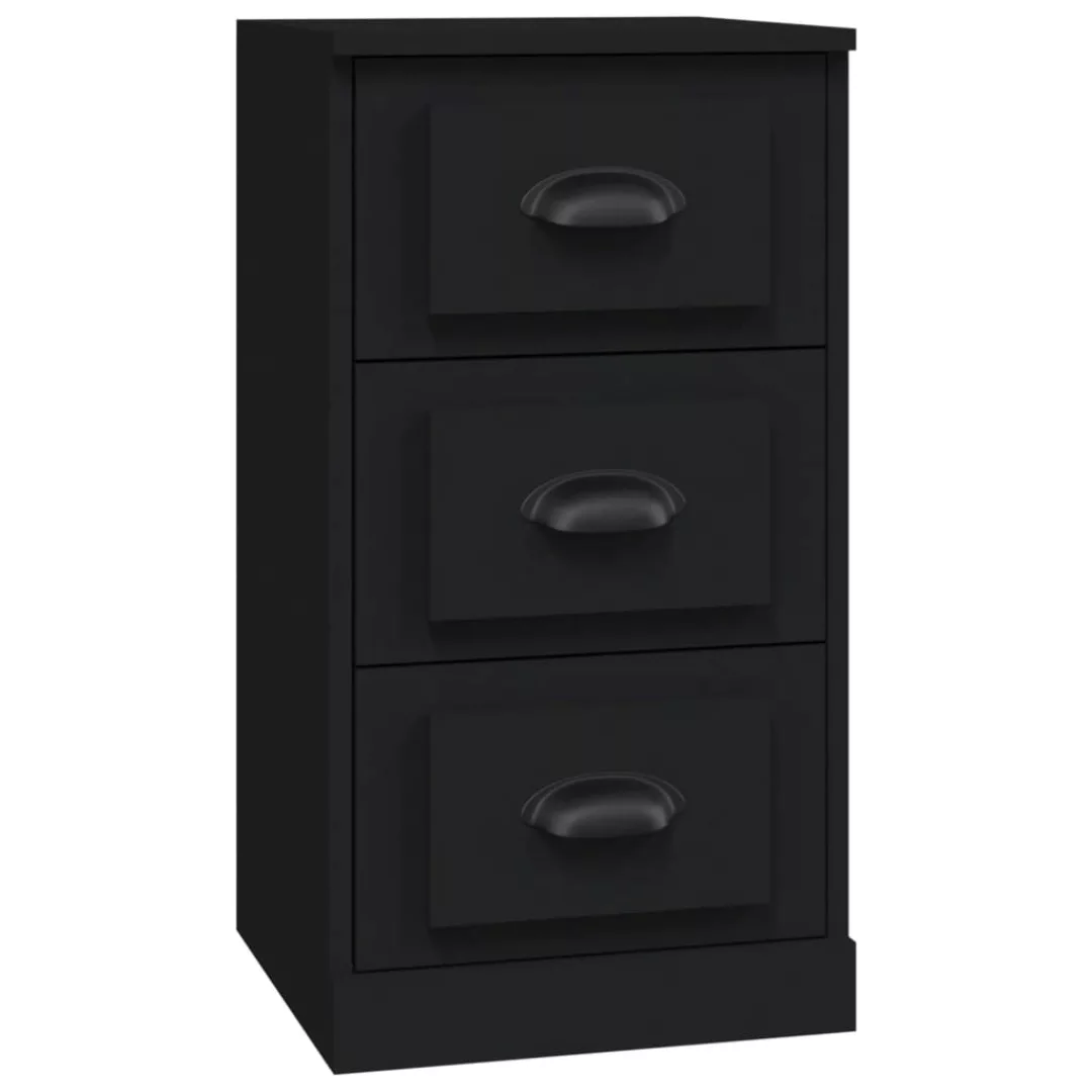 Vidaxl Sideboard Schwarz 36x35,5x67,5 Cm Holzwerkstoff günstig online kaufen