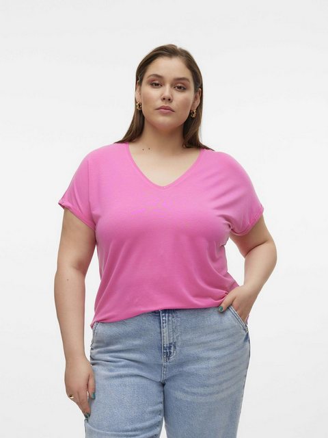 Vero Moda Curve V-Shirt VMAYA SS V-NECK TEE VMA NOOS CURVE günstig online kaufen