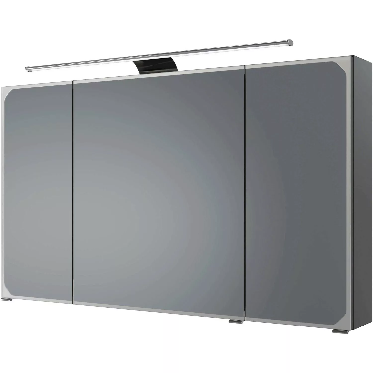 Pelipal Spiegelschrank Quantum 05 Anthrazit 120 cm mit Softclose Türen günstig online kaufen