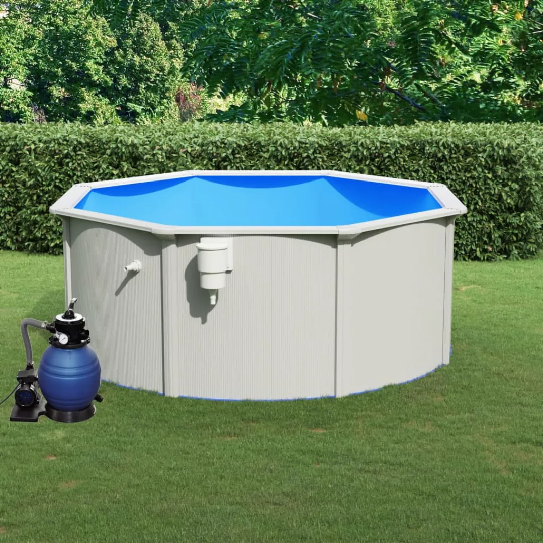 Vidaxl Pool With Sandfilterpumpe 300x120 Cm günstig online kaufen