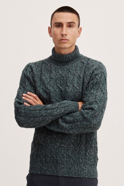 Casual Friday Rollkragenpullover Karl 0044 roll neck cable knit 20504500 günstig online kaufen