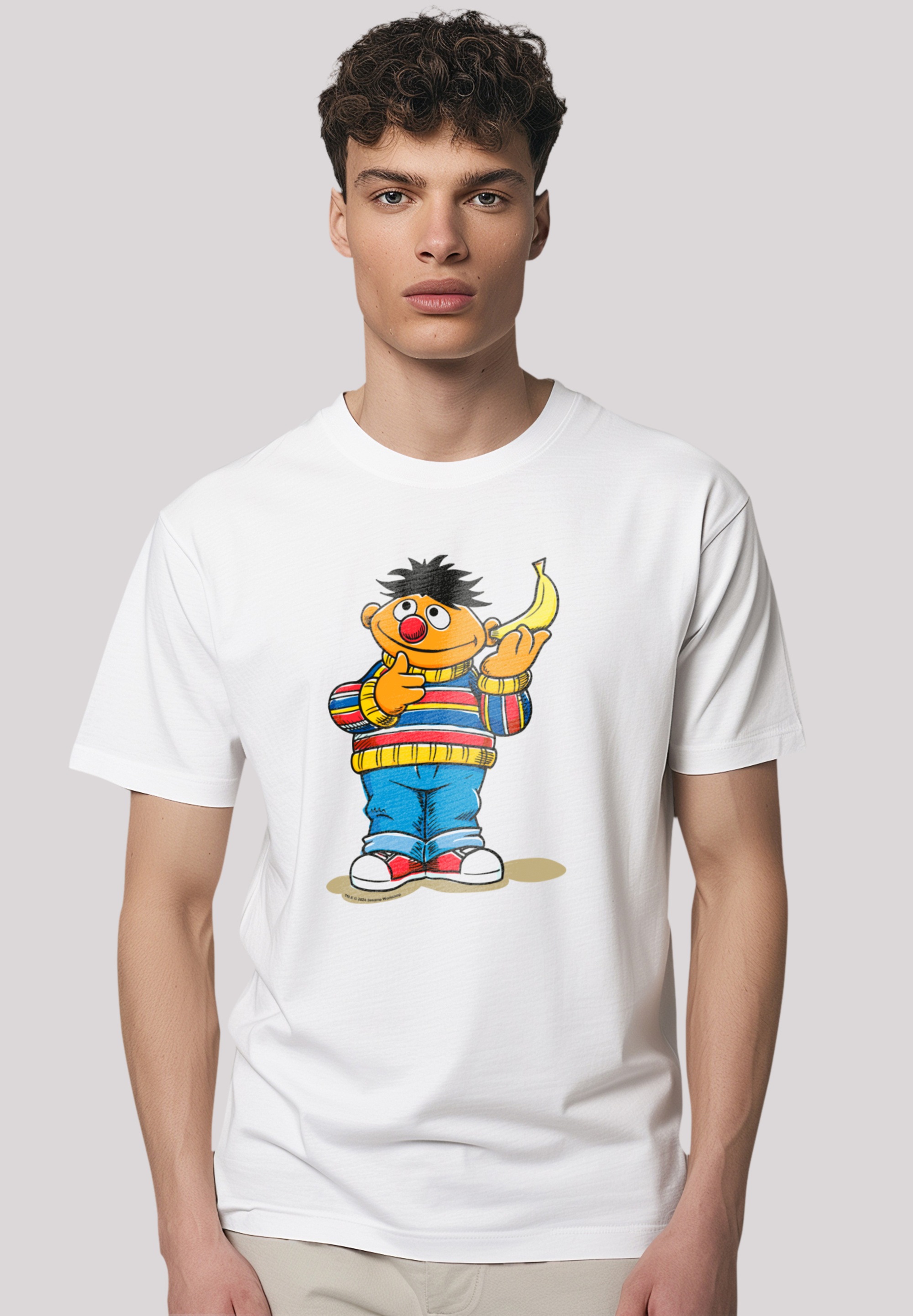 F4NT4STIC T-Shirt "Sesamstraße Ernie Banana", Premium Qualität günstig online kaufen