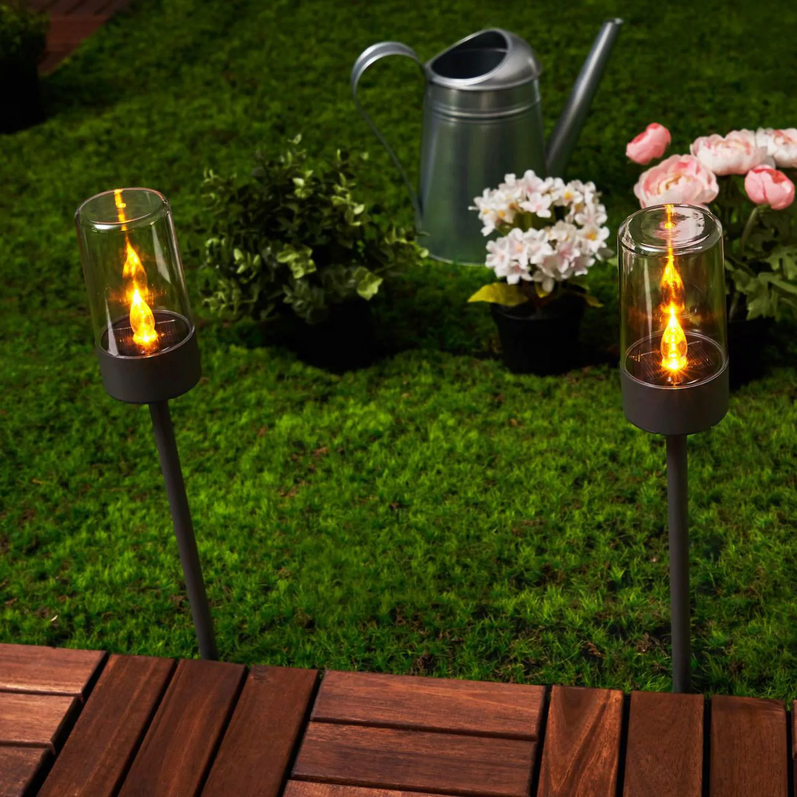 Pauleen LED Gartenfackel »Sunshine Happiness«, 2 flammig, Leuchtmittel LED- günstig online kaufen