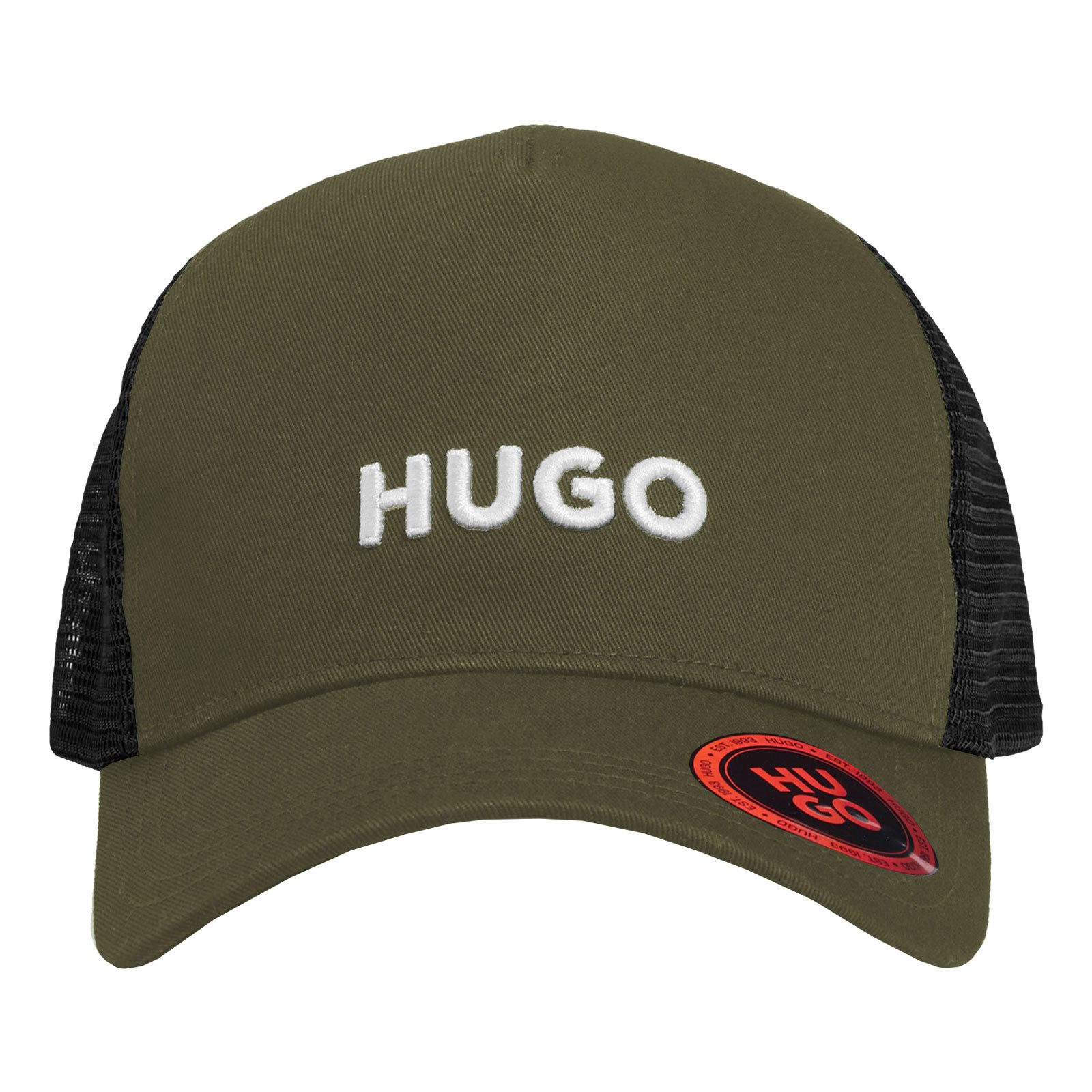 HUGO Fitted Cap Marsel-Trucker aus Twill günstig online kaufen
