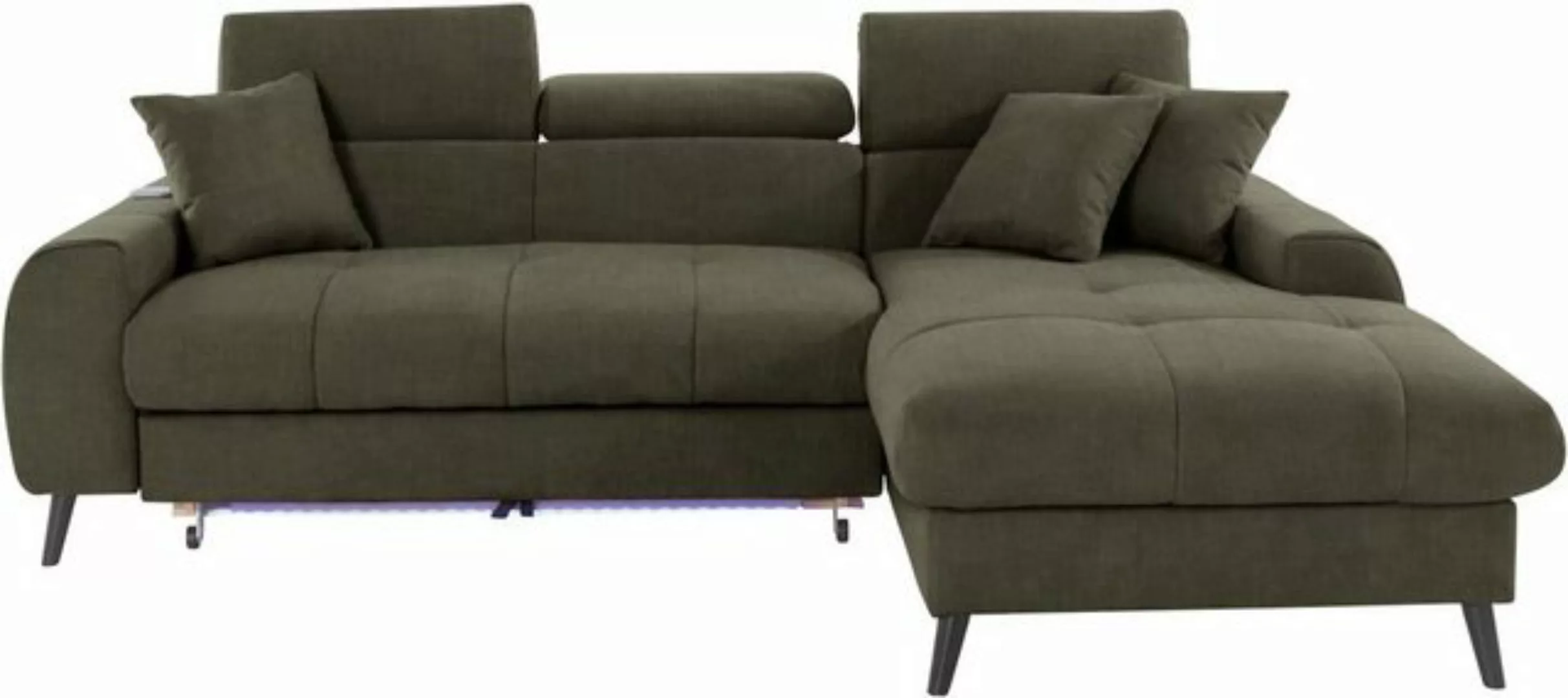 COTTA Ecksofa Mia L-Form, 3-tlg.-Kissen-Set, Recamiere, wahlweise mit oder günstig online kaufen