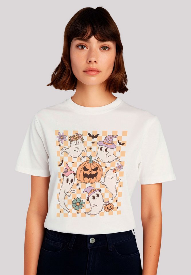 F4NT4STIC T-Shirt Retro Halloween Ghost Premium Qualität günstig online kaufen