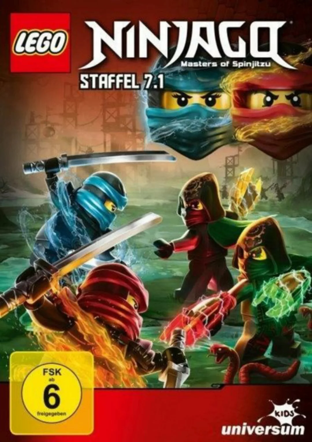 Universum DVD LEGO Ninjago: Masters of Spinjitzu günstig online kaufen